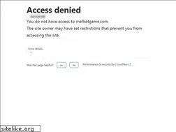 Sites similar to melbetgame.com
