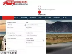 Sites similar to melbourneairportmaxicab.com.au