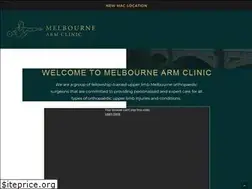 Sites similar to melbournearmclinic.com.au
