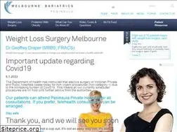 Sites similar to melbournebariatrics.com.au