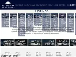 Sites similar to melbourneboatsales.com.au