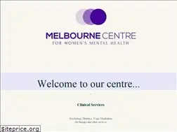 Sites similar to melbournecentreforwomensmentalhealth.com.au