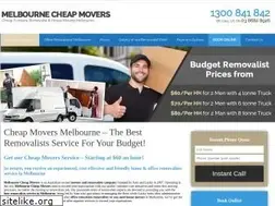 Sites similar to melbournecheapmovers.com.au