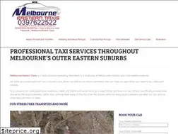 Sites similar to melbourneeasterntaxis.com.au