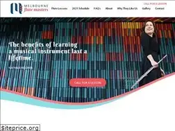 Sites similar to melbourneflutemasters.com.au