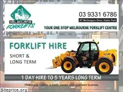 Sites similar to melbourneforklifts.net.au