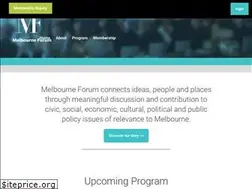 Sites similar to melbourneforum.org.au