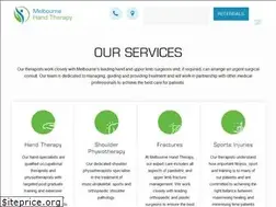 Sites similar to melbournehandtherapy.com.au