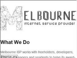Sites similar to melbourneisp.com