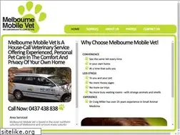 Sites similar to melbournemobilevet.com.au