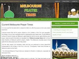 Sites similar to melbourneprayertimes.com