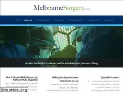 Sites similar to melbournesurgery.com