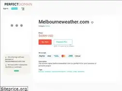 Sites similar to melbourneweather.com