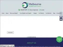 Sites similar to melbourneweightloss.com.au