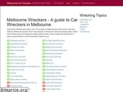 Sites similar to melbournewreckers.com