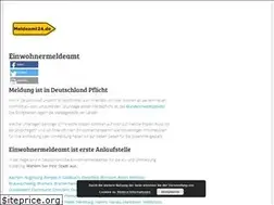 Sites similar to meldeamt24.de