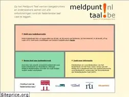 Sites similar to meldpunttaal.nl