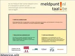 Sites similar to meldpunttaal.org