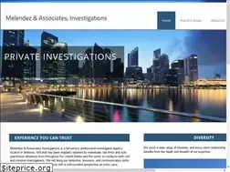 Sites similar to melendezinvestigations.com