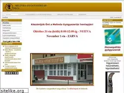 Sites similar to melindagyogyszertar.hu