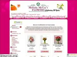 Sites similar to melindamccoysflowers.net
