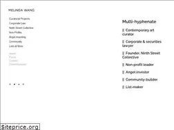 Sites similar to melindawang.com