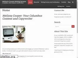 Sites similar to melissacooperwriter.com