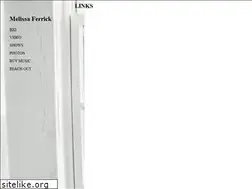 Sites similar to melissaferrick.com