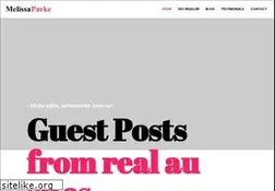 Sites similar to melissaparke.com.au
