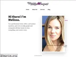 Sites similar to melissasuzuno.com