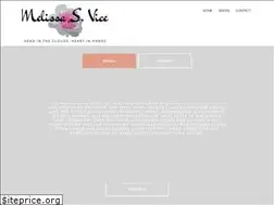 Sites similar to melissasvice.com