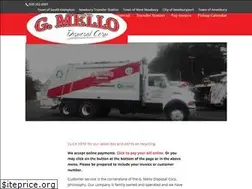Sites similar to mellodisposal.com