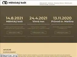 Sites similar to melnickykost.cz