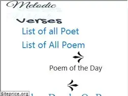 Sites similar to melodicverses.com