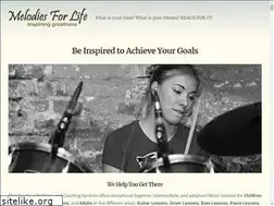 Sites similar to melodiesforlife.com