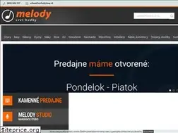 Sites similar to melodyshop.sk