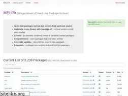 Sites similar to melpa.org