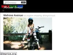 Sites similar to melroseavenue-shop.com
