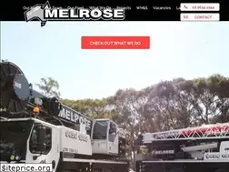 Sites similar to melrosecranes.com.au
