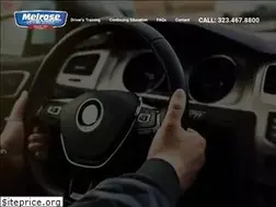 Sites similar to melrosedrivingschool.com