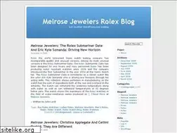 Sites similar to melrosejewelers.wordpress.com