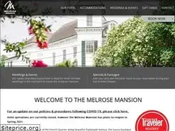 Sites similar to melrosemansion.com