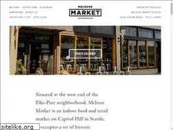 Sites similar to melrosemarketseattle.com