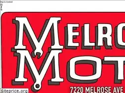 Sites similar to melrosemoto.com