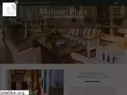 Sites similar to melroseplace.co.za