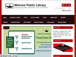Sites similar to melrosepubliclibrary.org