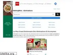 Sites similar to meltingmots.com