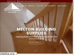 Sites similar to meltonbuildingsupplies.co.uk