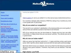 Sites similar to meltonmotorsonline.com
