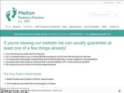 Sites similar to meltonpodiatry.com